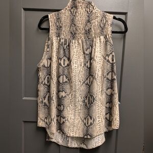 Karlie Snake print top
